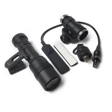 500 lumen LED Flashlight Ultra Gun Light+SS M-AX Bracket Light Body Helmet Mount