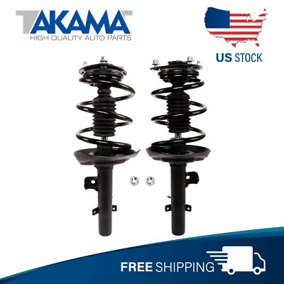 #ad 2 pcs TAKAMA Complete Front Strut Coil Spring For 13 17 HONDA ACCORD 3.5L $175.33
