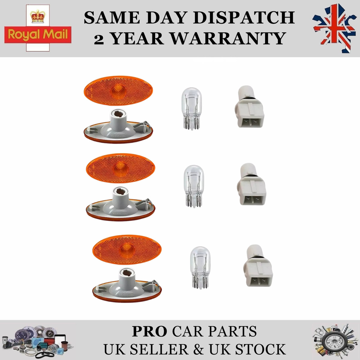 Side Door Marker Lamp Fits Renault Master Opel Movano B 2010 On