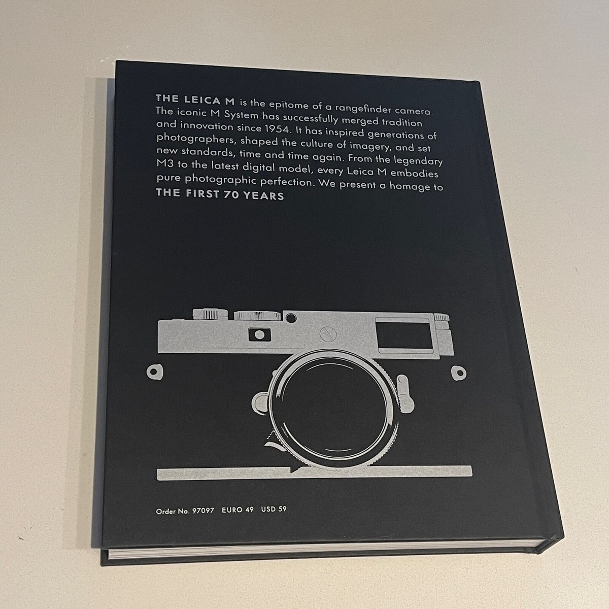 新品未開封 Leica M Book 70 years NEW Leica M black book M Edition 70 years 70th collection limited