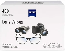 Zeiss Pre-Moistened Lens Cleaning Wipes, 400 count, Free Shipping..