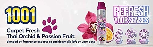 1001 Carpet Fresh Spray Pet-Friendly Odour Neutraliser With Fruity Fragrance UK - Picture 37 of 45