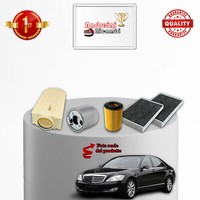 Set Service 4 Filter Mercedes Classe S 250 CDI W221 150KW 204CV Von 2011->