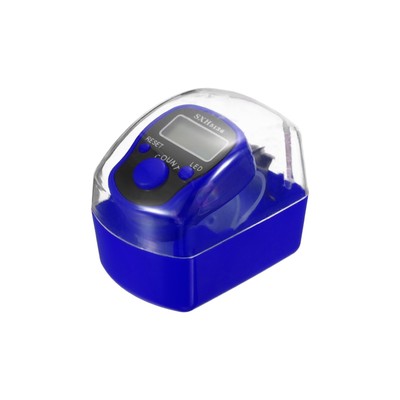 Finger Count Counter 0-99999 5 Digital LED Display, Blue