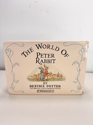 The World of Peter Rabbit Beatrix Potter Original Authorized Edition 23 HC Books