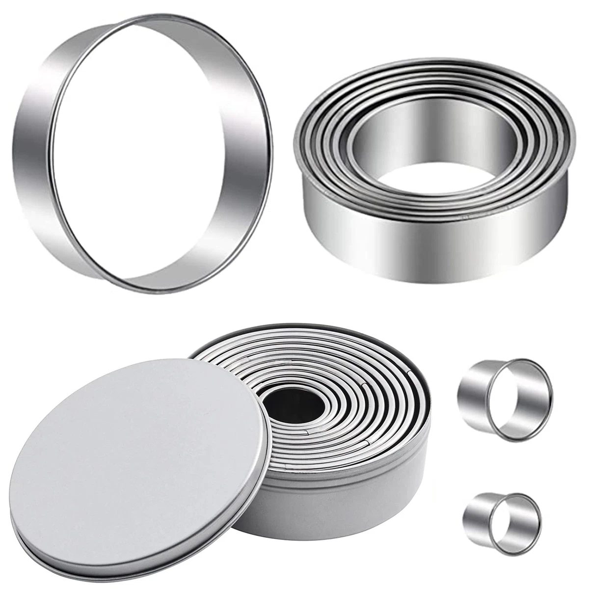 Stainless steel cheap pastry cutters