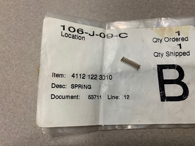 NOS Genuine Stihl 4112 122 3010 Spring 41121223010 Compression | eBay