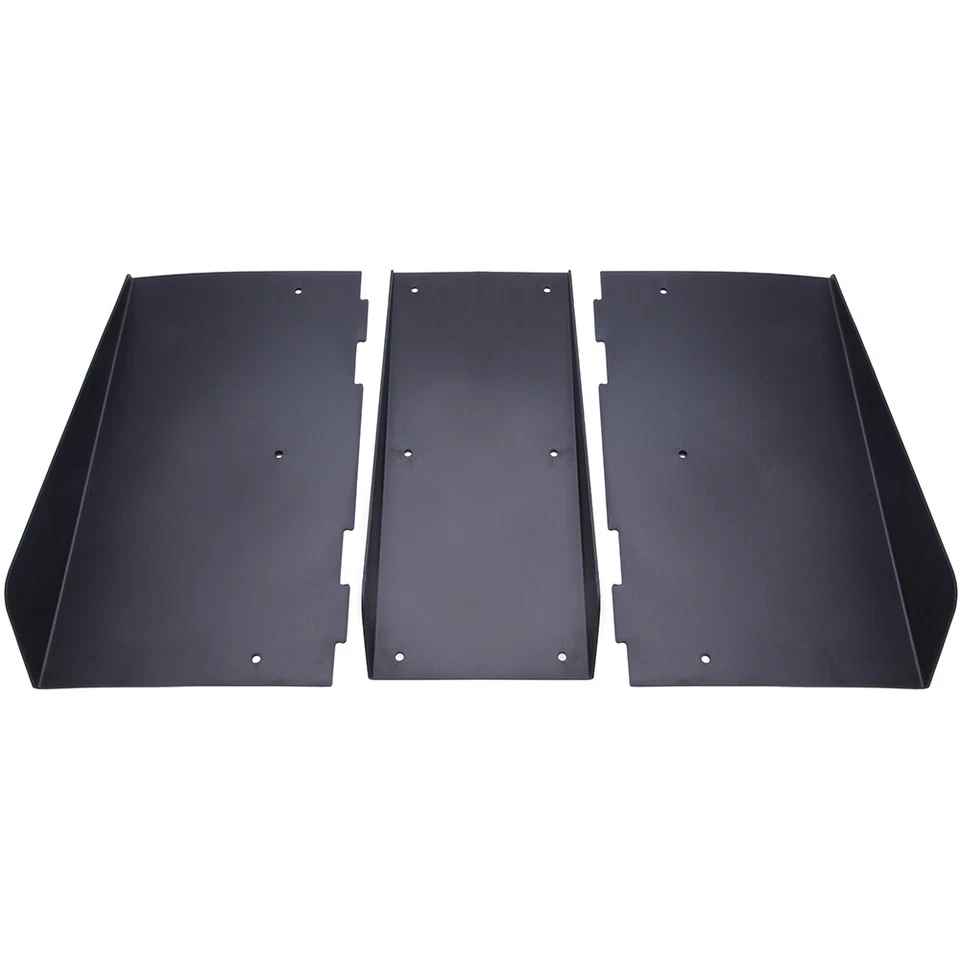 For Cadillac CTS STS DTS Rear Bumper Lip Diffuser Shark 4-Fin Spoiler Splitter Foto 2 de 4