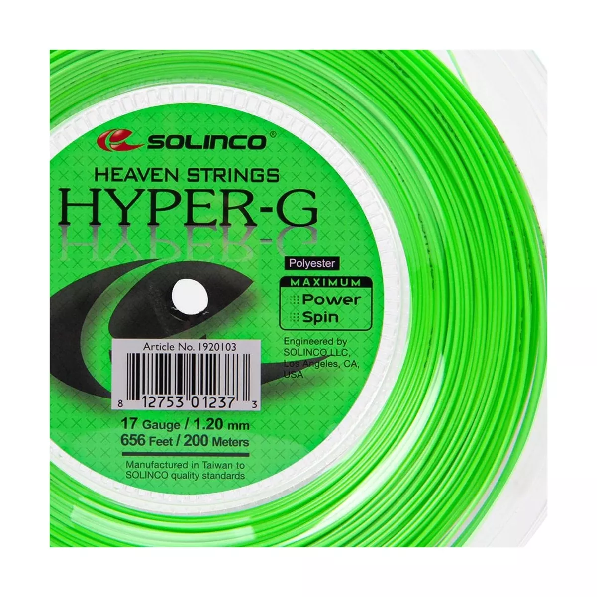 Solinco Hyper-G Tennis String Reel 1.30mm