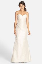 NEW JIM HJELM OCCASIONS Strapless Dupioni Sweetheart Trumpet GOWN Size 8 230
