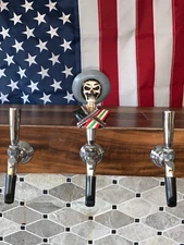Zapata Beer Tap Handle Home Bar Kegerator Zombie Skull by Unique Beer Taps