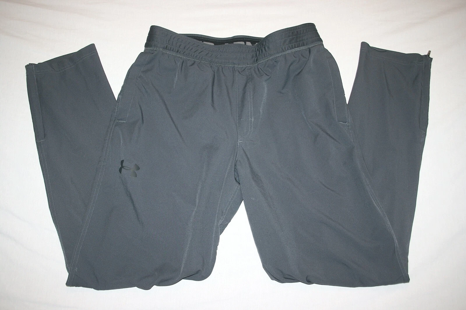 Under Armour Elastic Waist Golf Hiking Pant Men L Gray