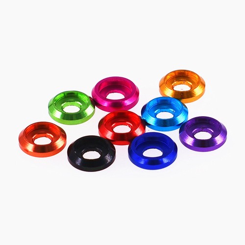 M2 M2.5 M3 M4 M5 M6 Aluminum Alloy Washers For Button Head Screws Bolts Gasket - Picture 5 of 12