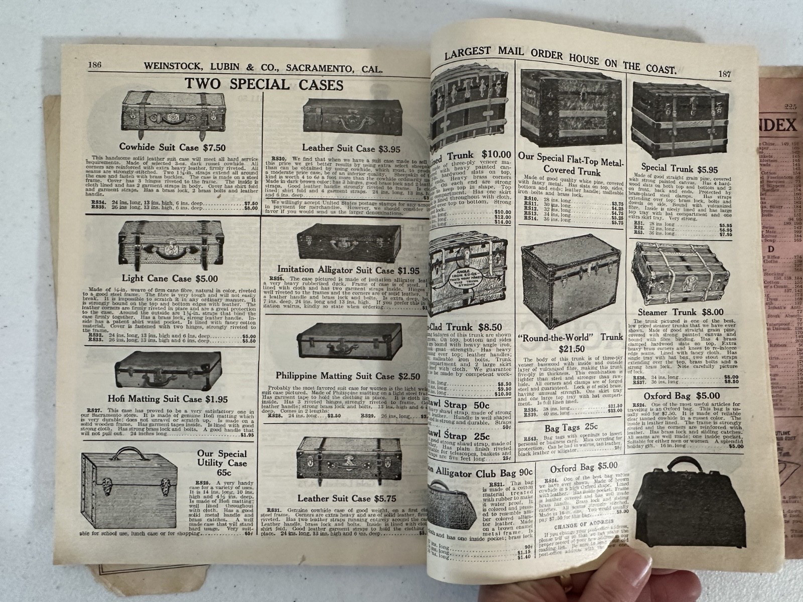 1911 clothing catalogs 3 San Francisco New York clothes Hale's Weinstock costume