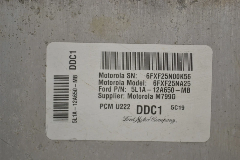 Unidad de control del motor Ford Expedition 2005 5L1A12A650 MB módulo ECU 7E2 538 B3 Foto 4 de 4