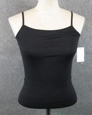 Yummie By Heather Thomson Seamless Shaping Cami Tank Top S/M to P/M  Black NWT