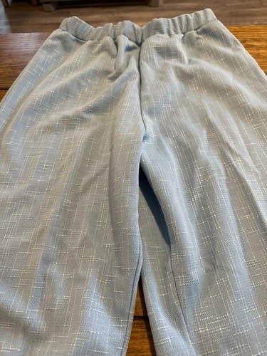 Vintage 1980s Sear's Women's Pleated Patterned Polyester Pants Size 16