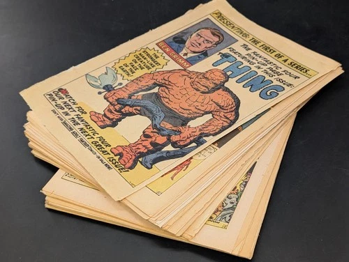Vintage 1964 Marvel Pages (50+) Superhero Pages NO BOOKS HULK Spider-Man