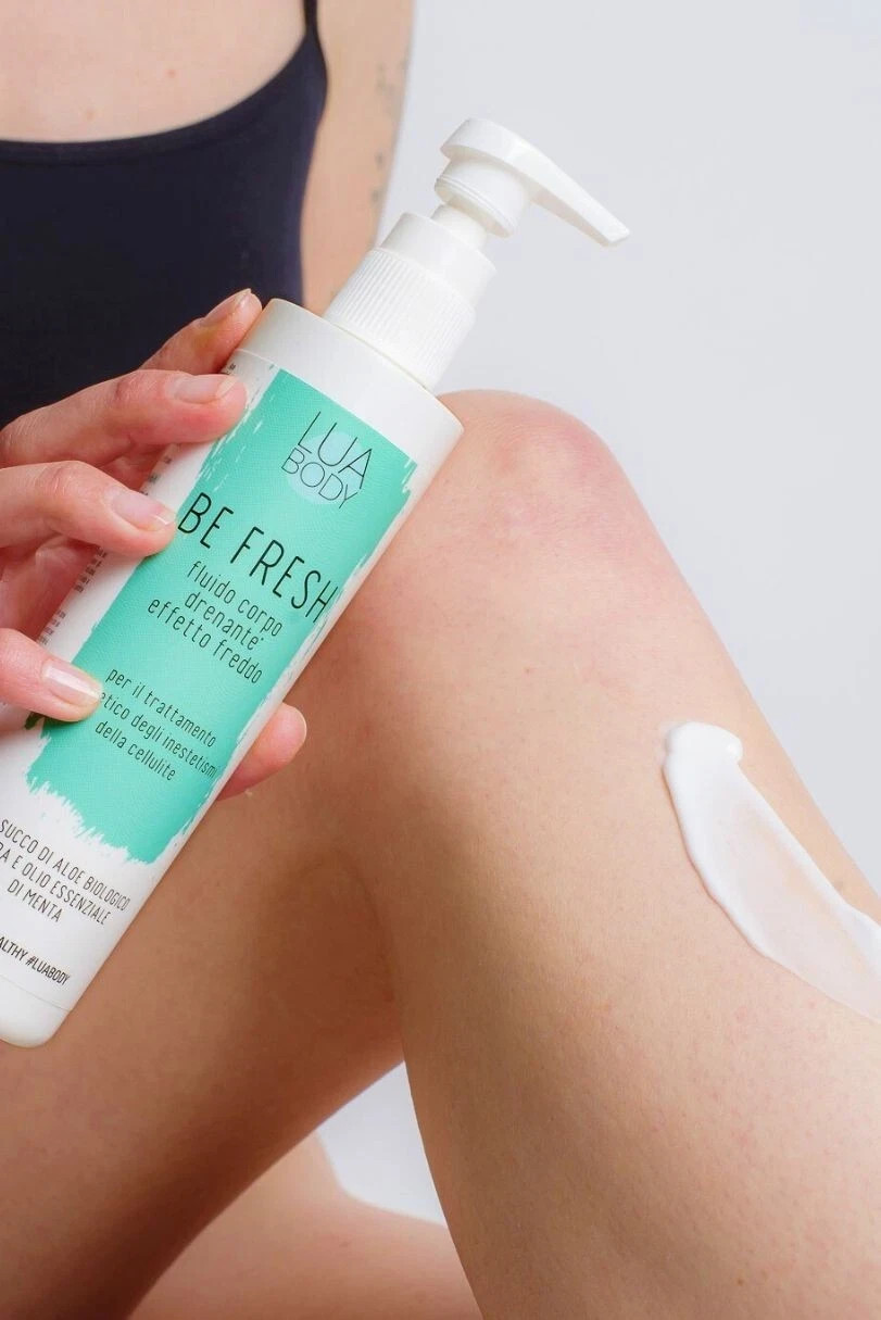 FLUIDO CORPO DRENANTE LUA BODY BE FRESH 250 ML CRIO EFFETTO FREDDO NATURALE