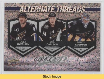2023-24 MVP Alternate Threads Alex Ovechkin John Carlson Darcy Kuemper READ 0p6