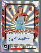 2026 Panini Donruss WNBA Signature Series Gianna Kneepkens RC Auto #SS-GK 77/99