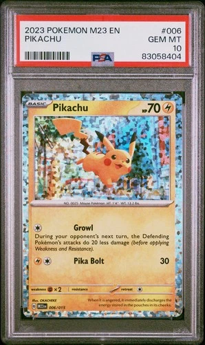 New ListingPikachu 2023 Pokemon McDonalds '23 English #006 PSA 10