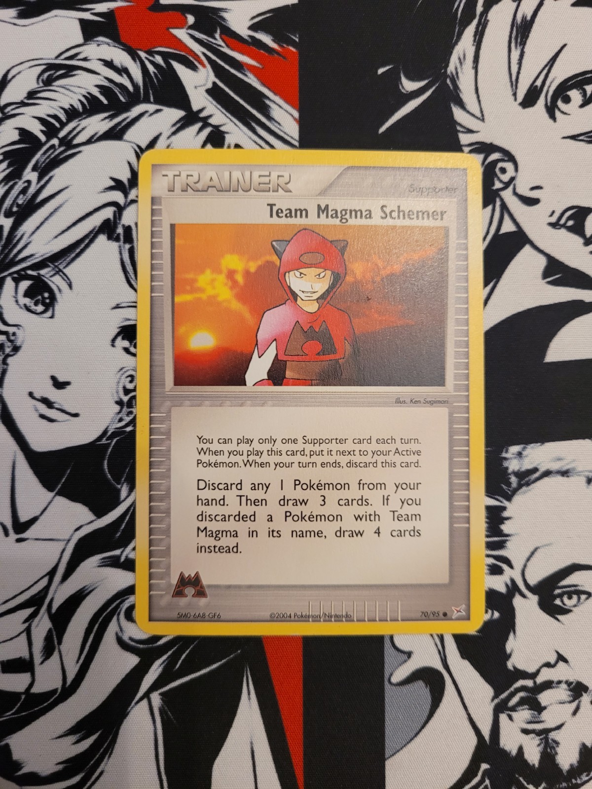 Pokemon TCG Card - Team Magma vs Team Aqua 70/95 Team Magma Schemer - LP