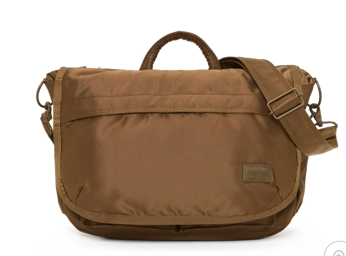 PORTER Tanker Coyote Communicator Bag Messenger 90th Anniversary