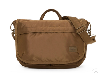 PORTER Tanker Coyote Communicator Bag Messenger 90th Anniversary