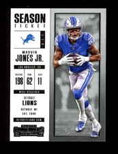 2017 Panini Contenders Season Ticket #30 Marvin Jones Jr. Detroit Lions QTY