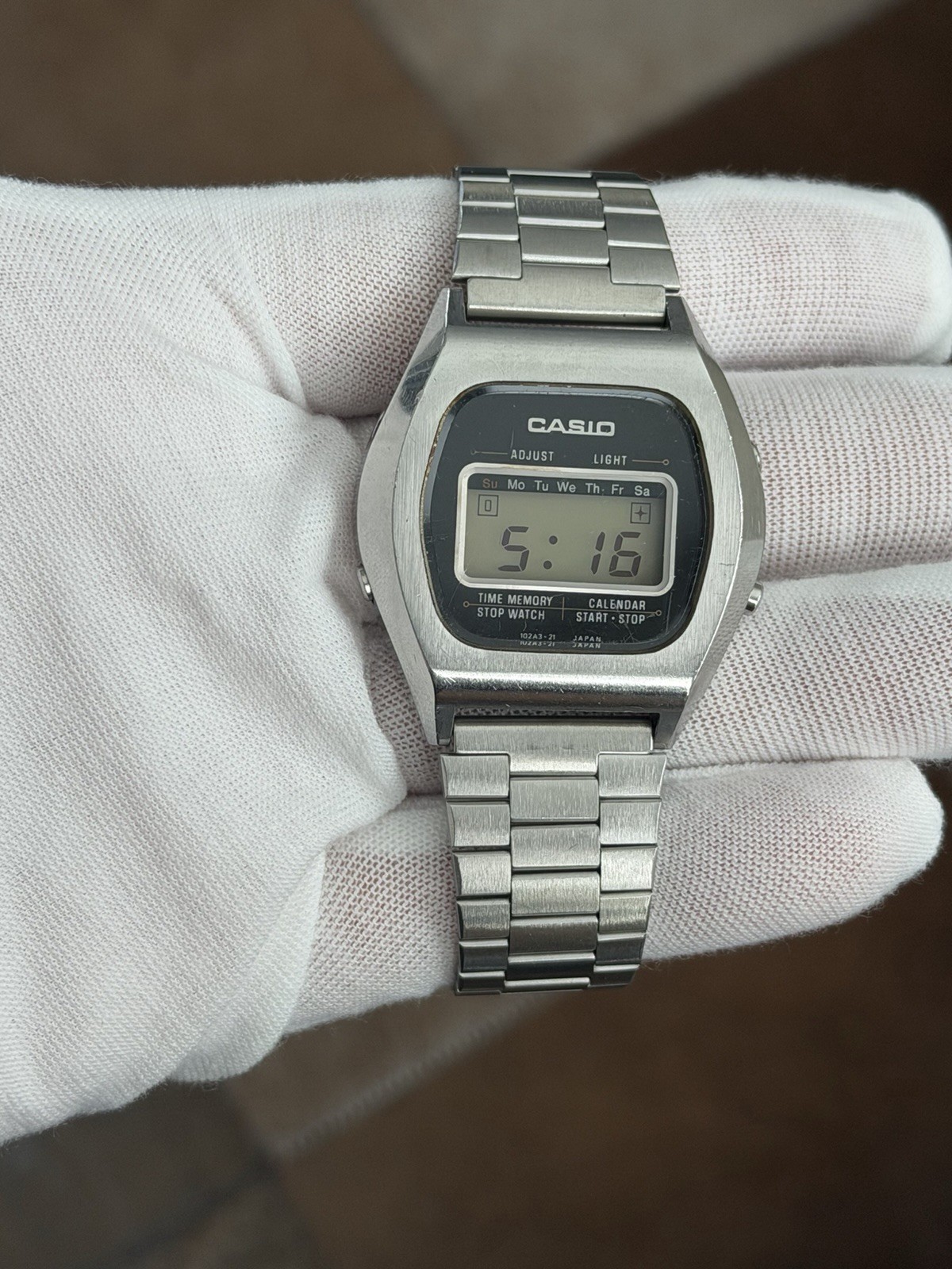 Rare Vintage Casio Casiotron S-16 Men’s Digital Sports Watch JDM 1970s