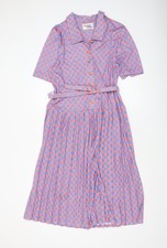 Womens UK Size 14 Richard Stump Shirt Dress