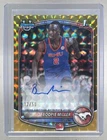Boopie Miller 2025 Bowman Chrome Gold Geometric Refractor 1st RC Auto /50