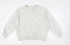 Womens UK Size M H&M Grey Pullover Sweatshirt