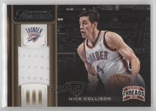 2012-13 Panini Threads Authentic Threads Nick Collison #11 0c3
