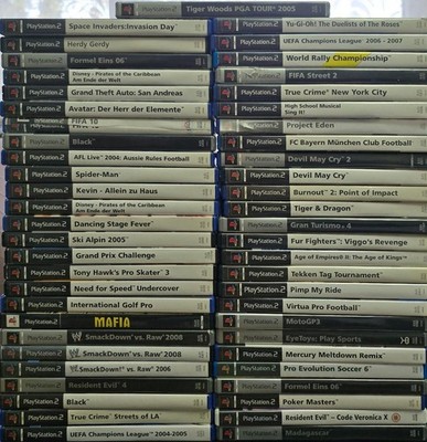 PS2, Playstation 2 verschiedene Titel   Auswahl   gebraucht