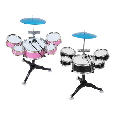 Kids Drum Set Jazz Drum Kit Early Learning Hand Eye Coordination Musical Toy Set