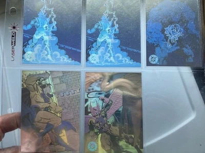 1993 SkyBox DC Cosmic Teams HOLOGRAMM Chase Set (5) DCH 12, 15, 16 + DCH11 (2) - Bild 1 von 4