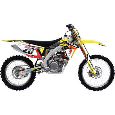 Factory Effex Shroud/Airbox Graphic Kit - FX 2016 Evo Suzuki Motorcycle 19-01422