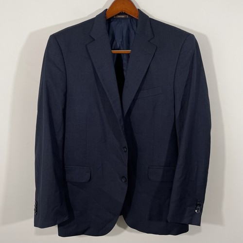 Peter Millar dunkelblau dezenter Micro Check Sportmantel Blazer 44R - Bild 3 von 9