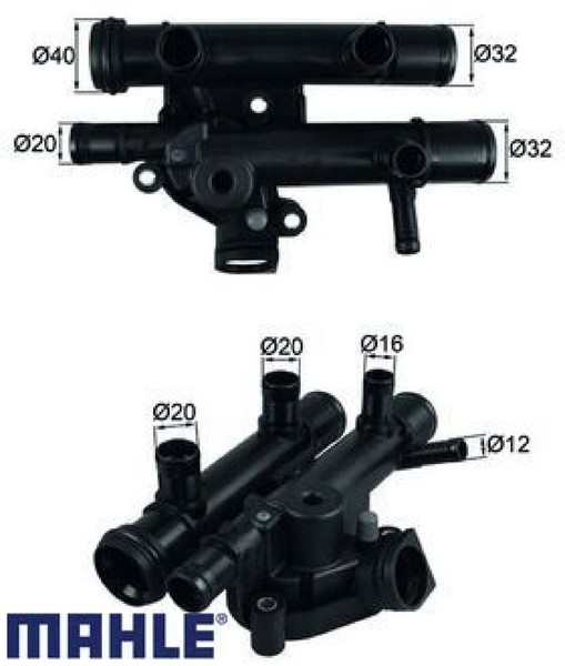 Mahle TI25983D Thermostat FüR KüHlmittel Thermostat KüHlmittel-image