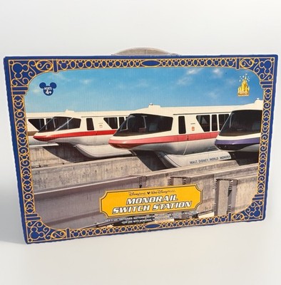 Walt Disney World Monorail Track Switch Station Rare WDW NEW in SEALED BOX NOS