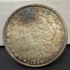 1896 P MORGAN SILVER DOLLAR -AUTHENTIC- U.S. COLLECTIBLE COIN RARE KEY DATE