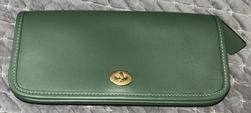 Coach Dinky Coachtopia Bag Crossbody Hunter Green Genuine Leather New Retail 295