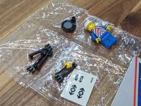 Lego 4525 Road and Rail Repair BOX Shaft Instructions Train 9V Classic Train Train