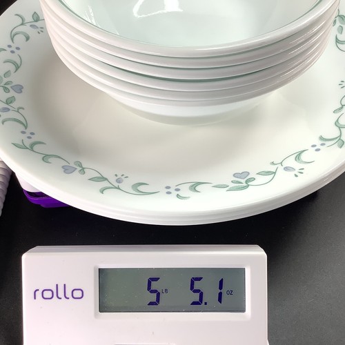 10 Corelle COUNTRY COTTAGE: 4 Dinner Plates, Six 6.25" All-Purpose/ Cereal Bowls - Picture 16 of 17