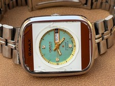 Vintage Omax Automatic Crystal 17 Jewels Tiff...