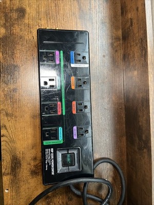 Monster Power GreenPower HDP 850G Surge Protector   8 Outlets   Tested & Working