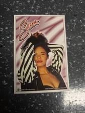 Selena vtg 1990s Latino vending Selena sticker -Brand Imports Vending