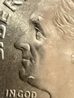 BU 2024 P Roosevelt Dime Low Mintage Full Bands Full Torch Die Chip Off Center